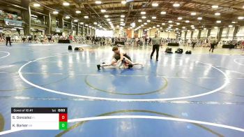 112 lbs Consi Of 16 #1 - Sebastian Gonzalez, FL vs Kaiden Barker, OH