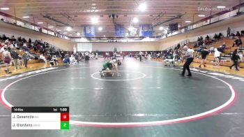 144 lbs Consi Of 4 - Jason Desanctis, Middletown South vs Jason Giordano, South Plainfield