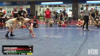 90 lbs Placement Matches (16 Team) - Landon Shulte, Missouri Mon-Stars vs Colton Zabinski, Backyard Brawlers