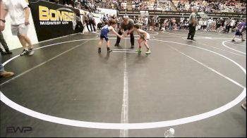 46 lbs Final - Cole Terrell, Shelton Wrestling Academy vs Silas Boyd, Harrah Little League Wrestling