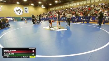 125 lbs Champ. Round 1 - Cara Davis, Bullard vs Maria Roman, Santa Maria