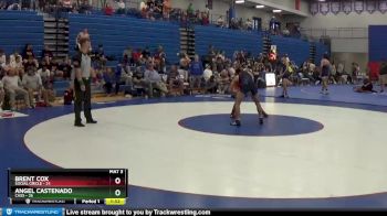 113 lbs Placement (4 Team) - Angel Castenado, Cass vs Brent Cox, Social Circle