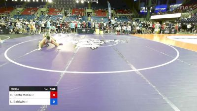 132 lbs Rnd Of 128 - Brock Santa Maria, AZ vs Leyton Baldwin, AR