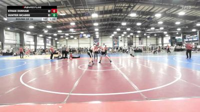 230 lbs Round Of 16 - Ethan Dunham, NY vs Hunter Mcabee, NC