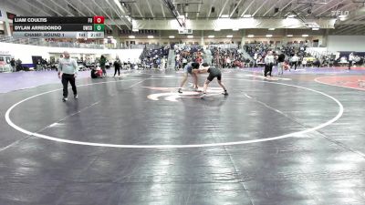 157 lbs Champ. Round 1 - Liam Coultis, Friends University vs Dylan Arredondo, Dakota Wesleyan (S.D.)