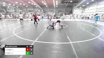 113 lbs Rr Rnd 1 - Sean Eagle, The Asylum Red vs Porter Hall, Buffalo Valley Wrestling Club White