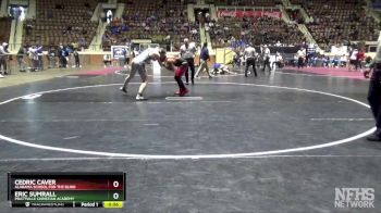182 lbs Cons. Round 2 - Cedric Caver, Alabama School For The Blind vs Eric Sumrall, Prattville Christian Academy