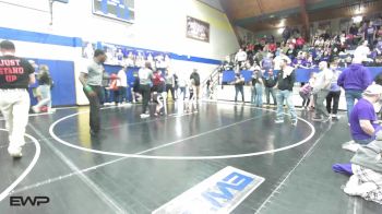 55-60 lbs Rr Rnd 5 - Lakyn Williams, Mannford Pirate Youth Wrestling vs Avalynn Rakes, Mannford Pirate Youth Wrestling