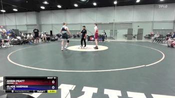138 lbs Placement Matches (8 Team) - Amrin Pratt, Indiana vs Glade Harman, Utah