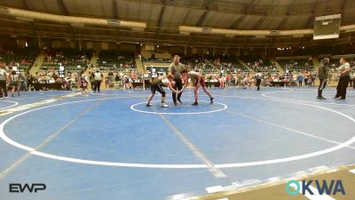 120 lbs Semifinal - Sawyer Howard, Cleveland Takedown vs Sean Fletcher, Broken Arrow Wrestling Club