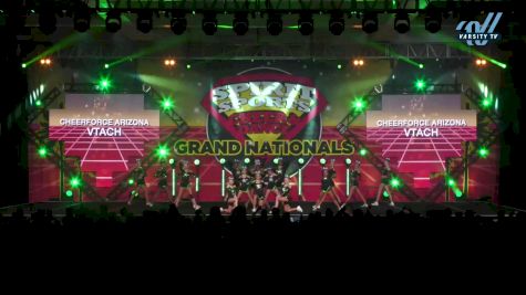 CheerForce Arizona - VTACH [2023 L2 Junior - Small] 2023 Spirit Sports Palm Springs Grand Nationals