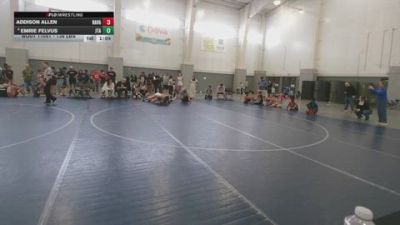 138 lbs Cons. Sub-semis - Addison Allen, Ravage vs Emrie Felvus, Jimenez Trained Academy