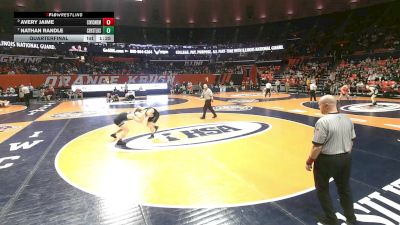 2A 138 lbs Quarterfinal - Nathan Randle, Crystal Lake (South) vs Avery Jaime, Bethalto (Civic Memorial)