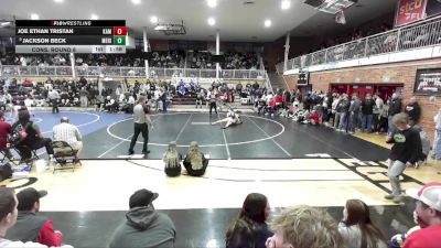 150 lbs Cons. Round 6 - Jackson Beck, Meridian vs Joe Ethan Tristan, Kamiakin