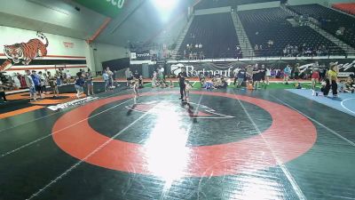 49 lbs Champ. Round 2 - Ledger Reid, Idaho vs Rylan Hackbarth, Montana