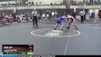 113 lbs Semifinals (8 Team) - Logan Mueller, Ellsworth vs Aiden Lira, Huntley