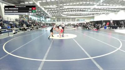 141 lbs Champ. Round 1 - Giovanni Gioio, Castleton vs Neil Paulerico, Cortland