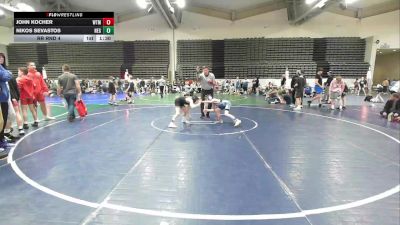 73 lbs Rr Rnd 4 - John Kocher, Washington Twp. Minutemen MS vs Nikos Sevastos, New England Gold MS