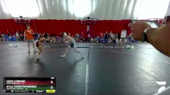 106 lbs Round 2 (4 Team) - Jack Lubinski, West Bend East vs Kyle Christophersen, Grayslake Central