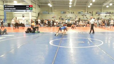 120 lbs Rr Rnd 3 - Eli Sanders, Storm Wrestling Center - HSB vs Adam Walker, Prestige Worldwide - HSB