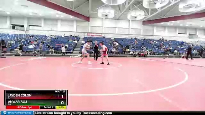 145 lbs Champ. Round 2 - Jayden Colon, IL vs Anwar Alli, OH