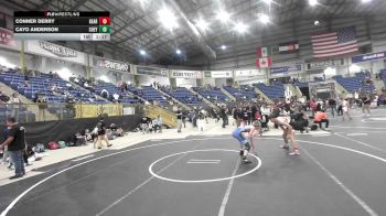 132 lbs Round Of 16 - Conner Derry, Bear Cave WC vs Cayo Anderson, Cheyenne East