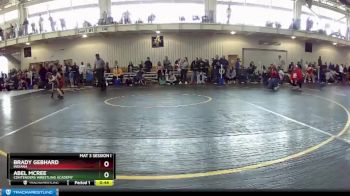 50 lbs Cons. Round 3 - Brady Gebhard, Indiana vs Abel Mcree, Contenders Wrestling Academy