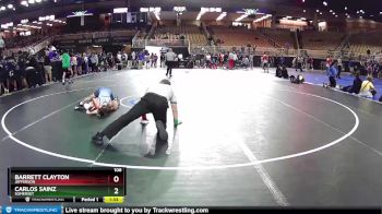 106 lbs Champ. Round 2 - Carlos Sainz, Somerset vs Barrett Clayton, Jefferson