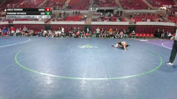 157 lbs Round 2 - Quarters & 1st Wb (16 Team) - Parker Wyrick, Lubbock vs Able Torres, Amarillo Caprock