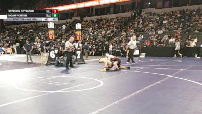 165 lbs Consi Of 16 #1 - Stephen Seymour, Hollister (CC) vs Noah Porter, Tracy (SJ)