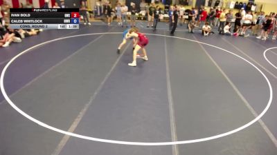 150 lbs Cons. Round 2 - Ivan Bold, Guerrilla Wrestling Club vs Caleb Whitlock, Highway Wrestling