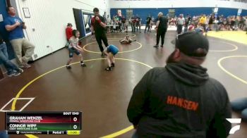 53 lbs Cons. Semi - Graham Wenzel, Powell Wrestling Club vs Connor Wipf, Cody Wrestling Club