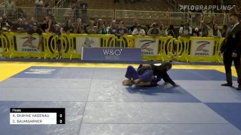 KAILANI SHAYNE HASENAUER vs CHARLOTTE BAUMGARNER 2022 Pan Kids Jiu-Jitsu IBJJF Championship