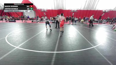 USA Junior Boys - 144 lbs Champ. Round 1 - Nathan Hines, Wisconsin vs Christian Law, Fond Du Lac High School Wrestling