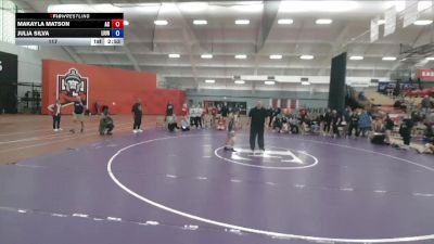 117 lbs Semis & Wb - Makayla Matson, Adrian College vs Julia Silva, Liberty University