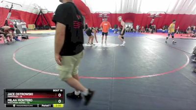 215 lbs Quarters & Wb (16 Team) - Milan Montero, Wisconsin Rapids vs Jace Ostrowski, Marathon