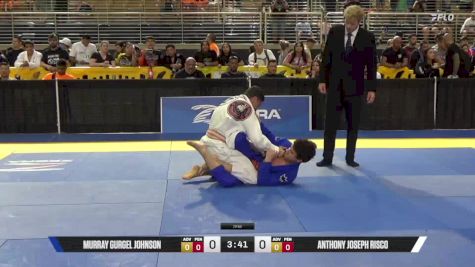 Anthony Joseph Risco vs Murray Gurgel Johnson 2025 Pan Kids Jiu-Jitsu IBJJF Championship