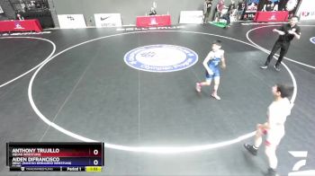 84 lbs Cons. Round 2 - Anthony Trujillo, Squad Wrestling vs Aiden Difrancisco, RBWC (Rancho Bernardo Wrestling Club)