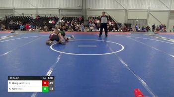 135 lbs Rr Rnd 2 - Samara Marquardt, Oklahoma Supergirls vs Kira Kerr, Oregon Womens Wrestling