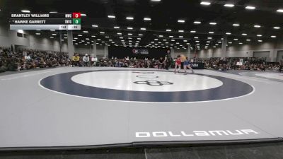 115 lbs Semis - Hawke Garrett, Team Nazar Training Center vs Brantley Williams, Maize Wrestling Club