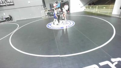 132 lbs Champ. Round 2 - Bridger Stephens, Ebbetts Pass Wrestling vs Mason Wright, Oakland Technical High School Wrestling