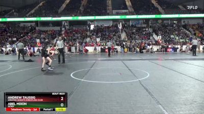 72 lbs Quarterfinal - Abel Mixon, Derby vs Andrew Taussig, Greater Heights Wrestling Club