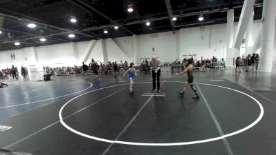 74 lbs Rr Rnd 2 - Daniel Gurevich, The Roc vs Ben Myers, Shootbox WC