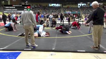 106 lbs Champ. Round 1 - Josh Waufle, Paducah Tilghman vs Camryn Coffey, Madison Central