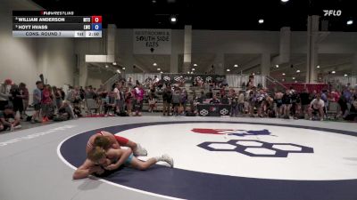 63 lbs Cons. Round 7 - William Anderson, Minion Training Center vs Hoyt Hvass, Lewiston Wrestling Club