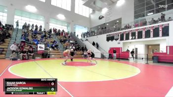 138 lbs Cons. Round 4 - Jackson Kowalski, Mountain Empire vs Isaiah Garcia, Monte Vista