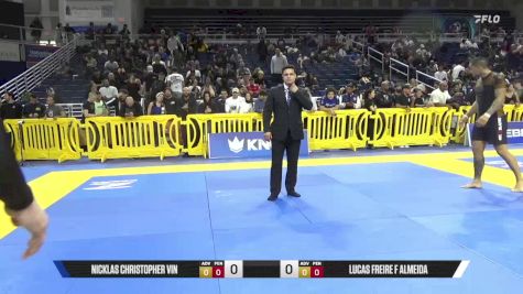 Lucas Freire F. Almeida vs Nicklas Christopher Vinso Hartma 2025 Pan IBJJF Jiu-Jitsu No-Gi Championship