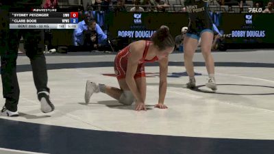 53 kg 5th Place Match - Sydney Petzinger, Lehigh Valley Wrestling RTC vs Clare Booe, West Point Wrestling Club