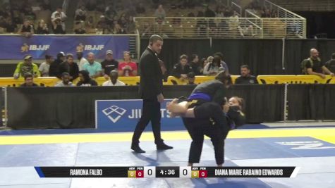 Diana Marie Rabaino Edwards vs Ramona Falbo 2026 Pan Jiu Jitsu IBJJF Championship