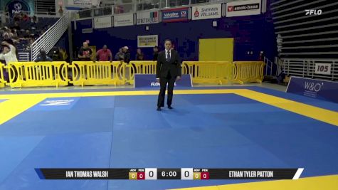 Ethan Tyler Patton vs Ian Thomas Walsh 2025 Pan IBJJF Jiu-Jitsu No-Gi Championship